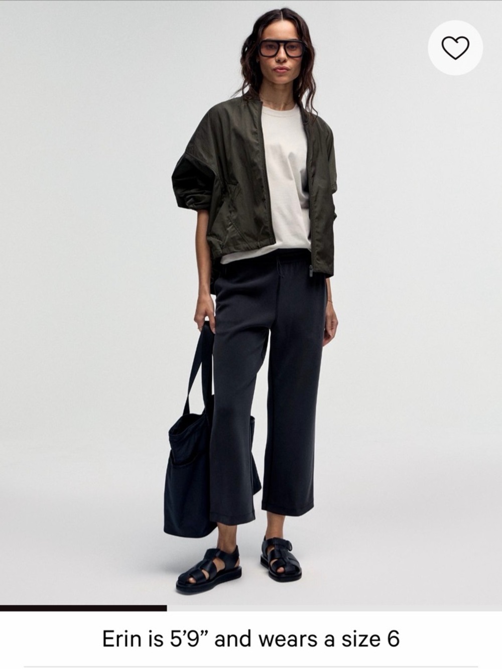 lululemon athletica sofstreme Cropped Wide-Leg Pants in Black vgc size 10